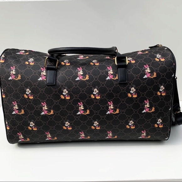 Disney Mickie & Minnie Travel Bag / Weekender - Picture 6 of 12
